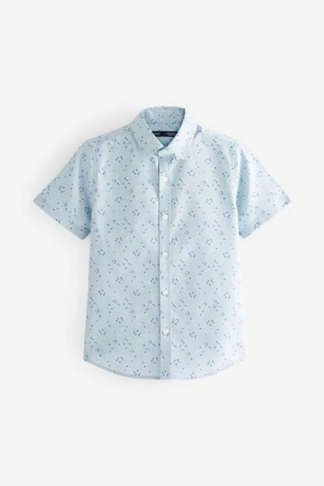 Next Kurzarmhemd Oxford-Hemd mit Print (1-tlg) günstig online kaufen