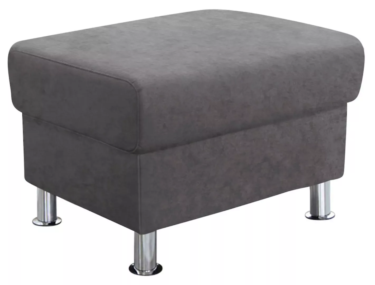 TRENDMANUFAKTUR Hocker "Rondo, Polsterhocker zur Serie, Breite 67 cm, Füße günstig online kaufen