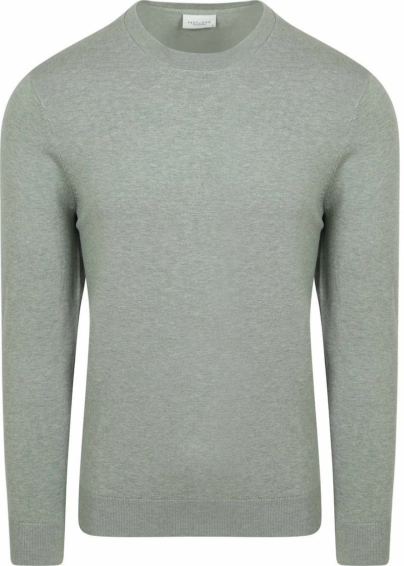 Profuomo Pullover Luxury Basic Grün - Größe XL günstig online kaufen