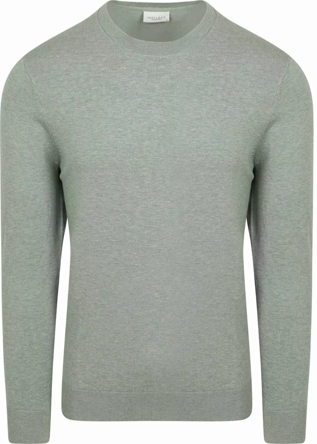 Profuomo Pullover Luxury Basic Grün - Größe M günstig online kaufen