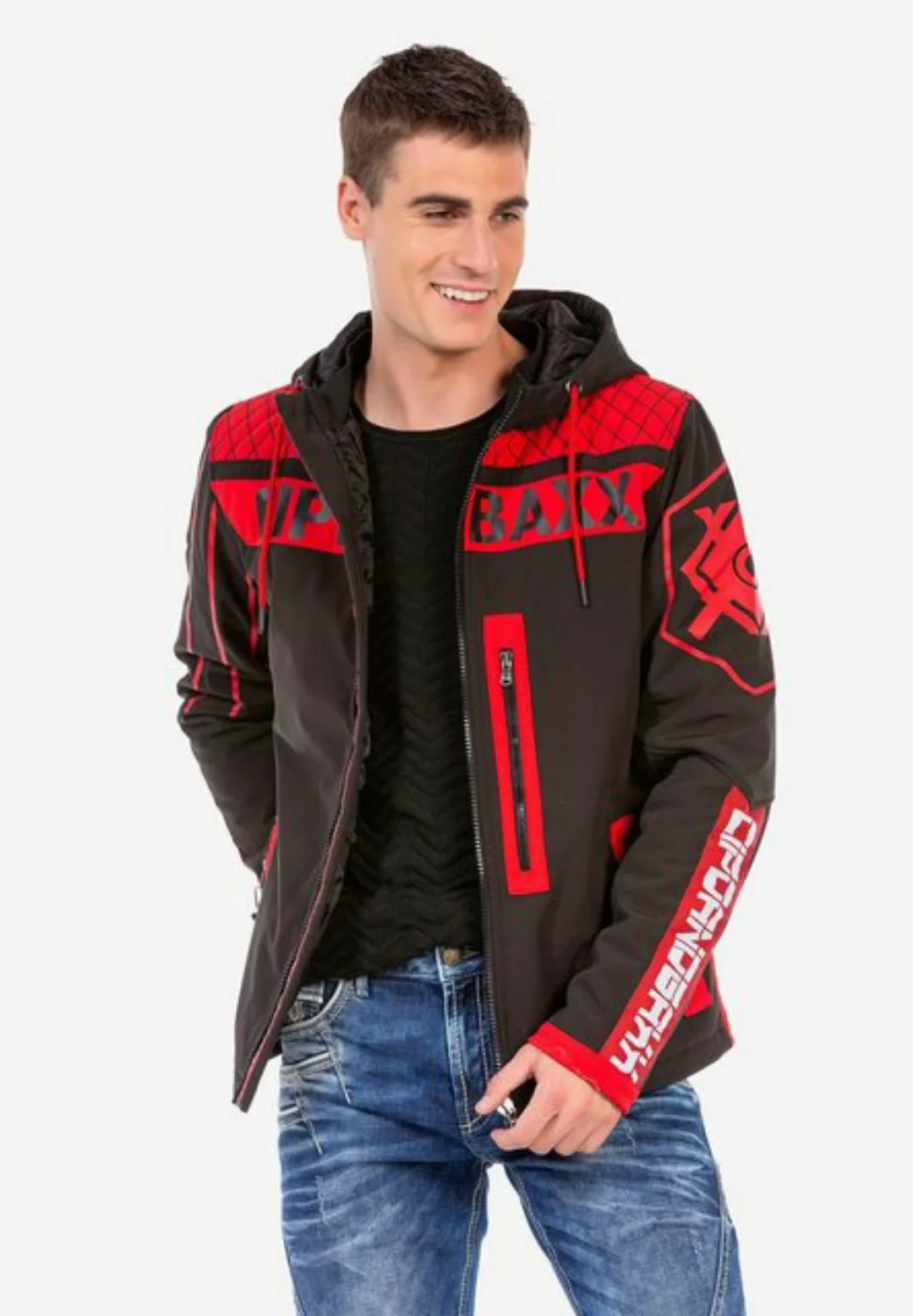 Cipo & Baxx Outdoorjacke in sportlichem Design günstig online kaufen