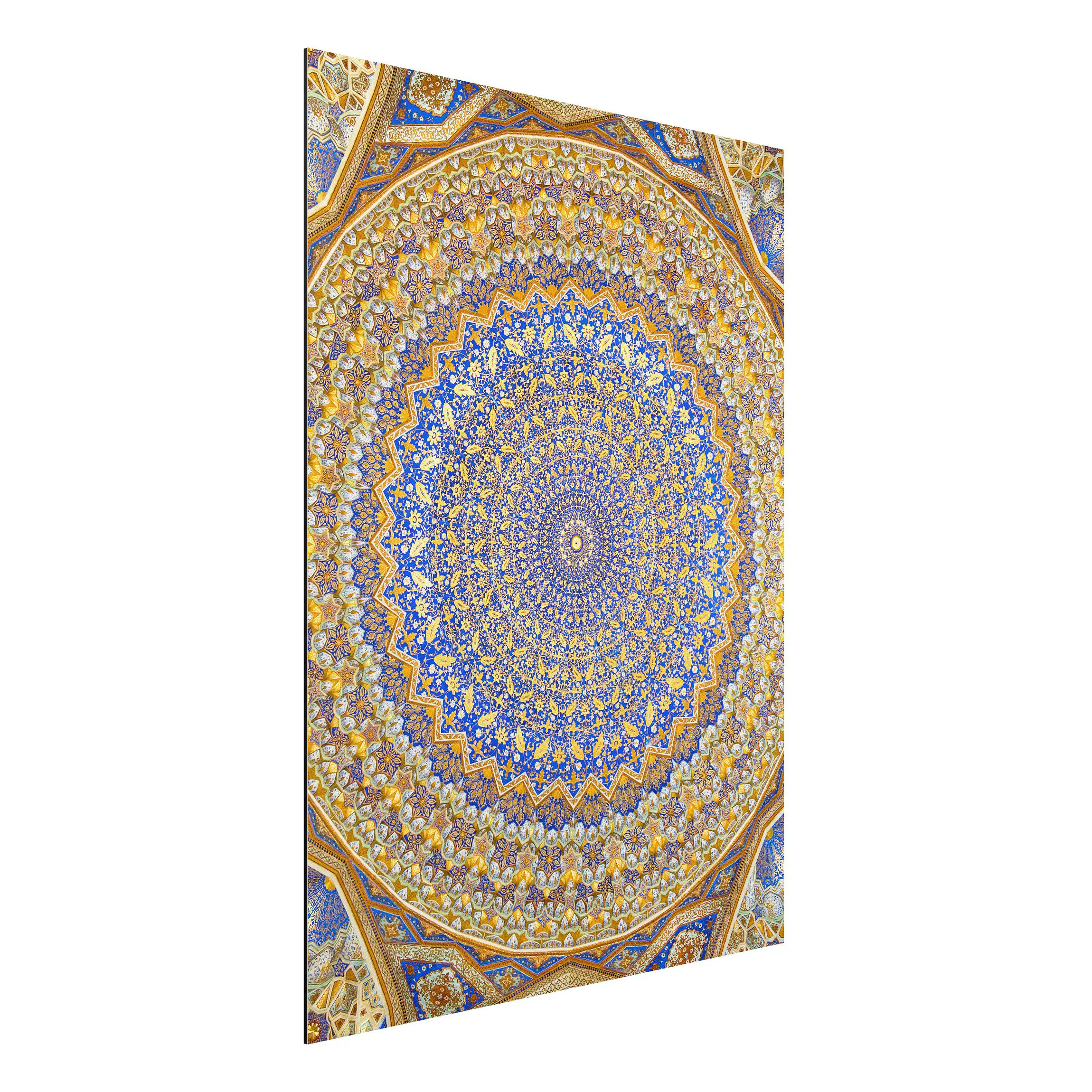 Alu-Dibond Bild Muster - Hochformat 3:4 Dome of the Mosque günstig online kaufen