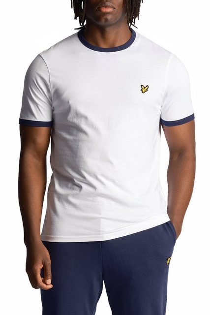 Lyle & Scott T-Shirt Herren, 100% Baumwolle, Mit Kontrastdetails günstig online kaufen