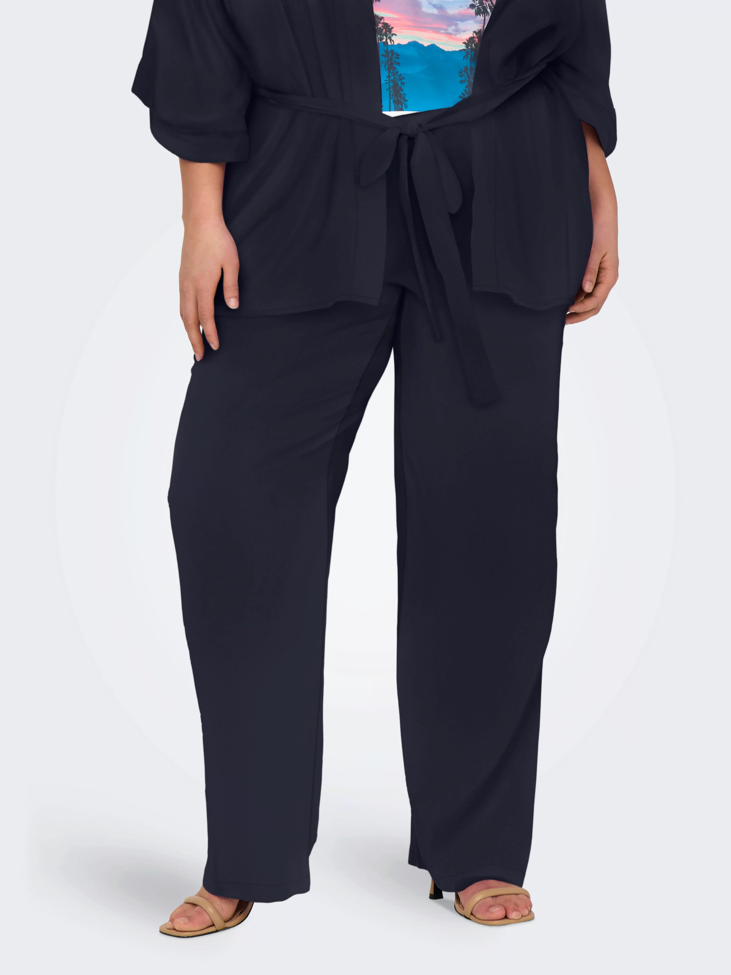 ONLY CARMAKOMA Schlupfhose "CARKENDRA LIFE WIDE ANKLE PANTS AOP" günstig online kaufen