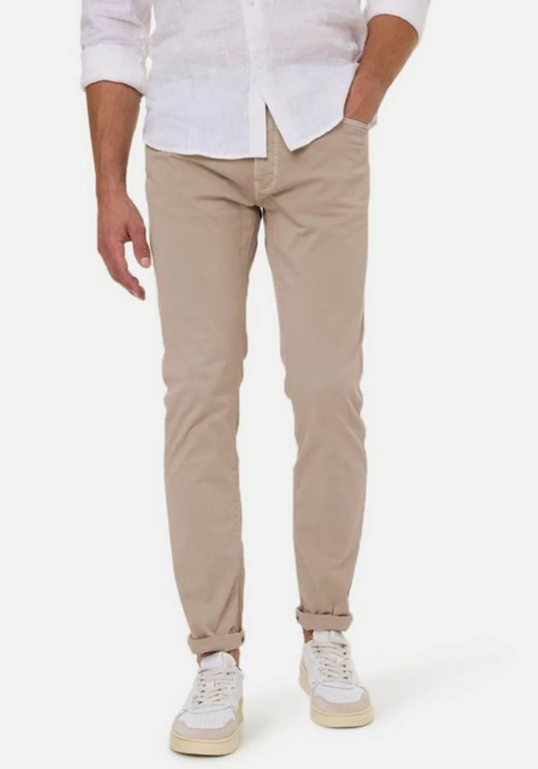 Pierre Cardin 5-Pocket-Hose Lyon Tapered Flachgewebe Baumwoll-Stretch, supe günstig online kaufen