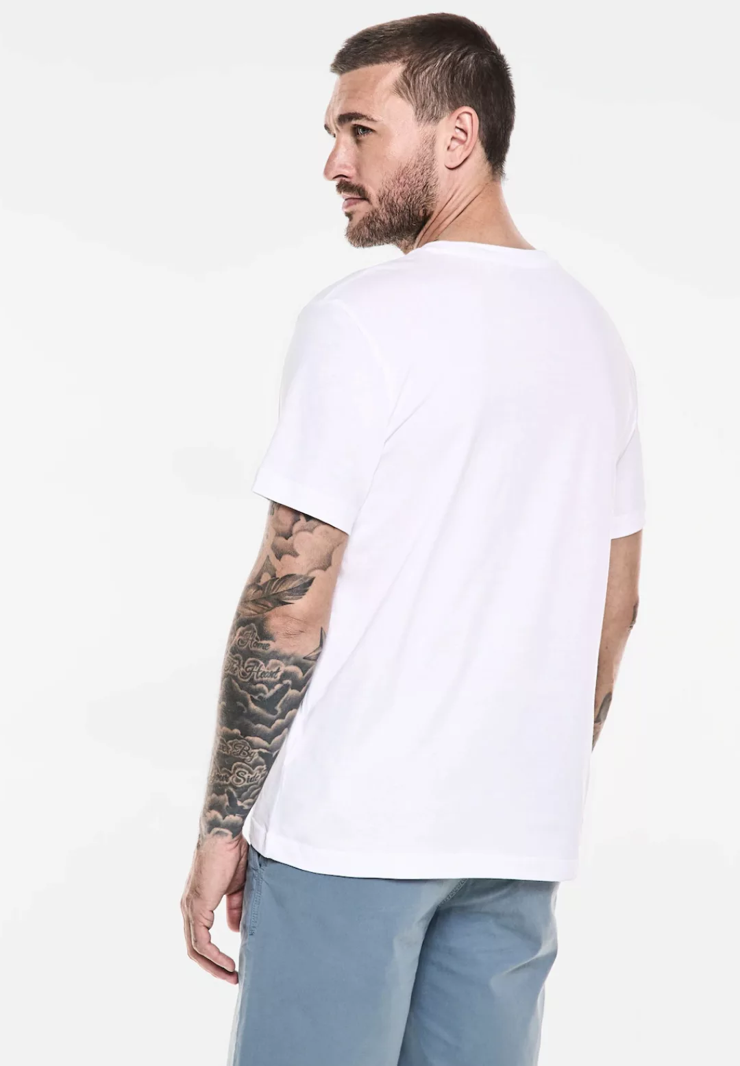 STREET ONE MEN T-Shirt, Jersey günstig online kaufen