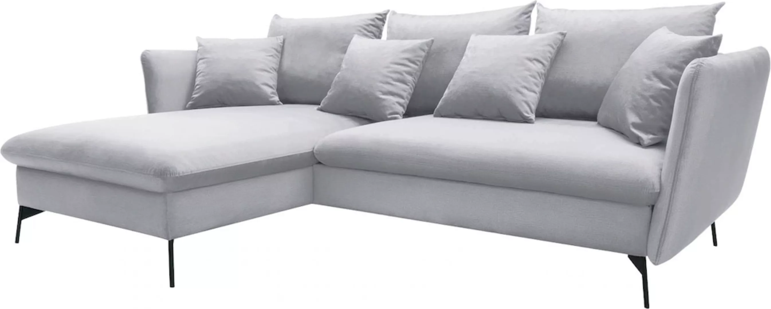 andas Ecksofa »LIVORNO,258 cm, L-Form,«, Schlaffunktion u. Bettkasten (139/ günstig online kaufen