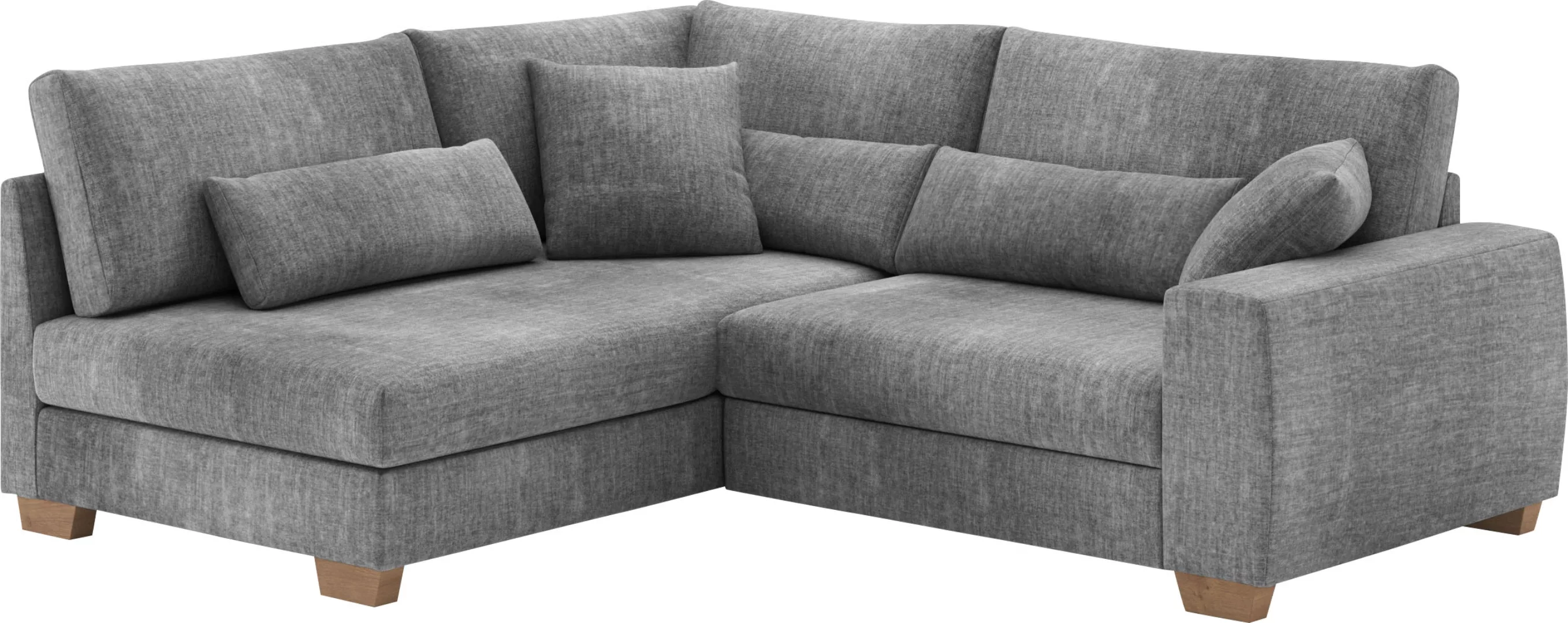 Mr. Couch Ecksofa "Helena L-Form", Mit Federkern, wahlweise mit Bettfunktio günstig online kaufen