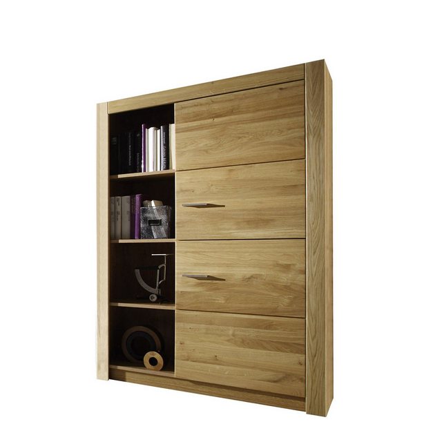 58 aufm Kessel Mehrzweckschrank Janel 96x141x37 Stauraumschrank Wild Eiche/ günstig online kaufen