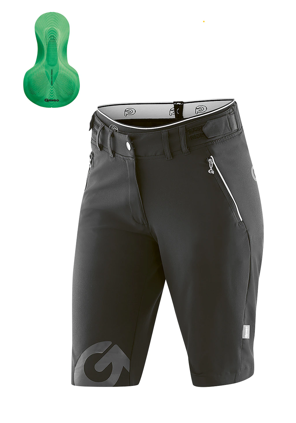 Gonso Fahrradhose "Sitivo Shorts W", Bikeshorts mit innovativem Sitzpolster günstig online kaufen