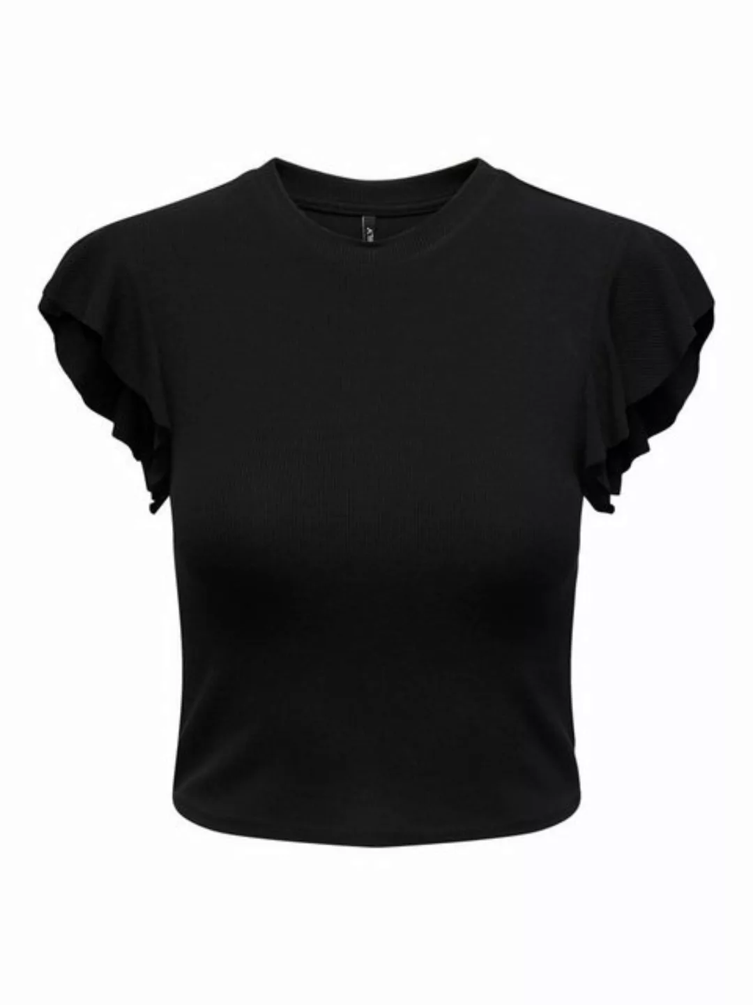 ONLY Kurzarmshirt "ONLBELIA S/L FRILL TOP BOX JRS" günstig online kaufen