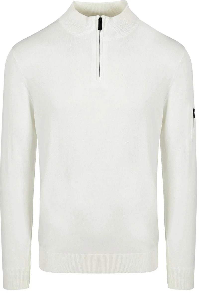 Suitable Race Half Zip Pullover Ecru - Größe S günstig online kaufen