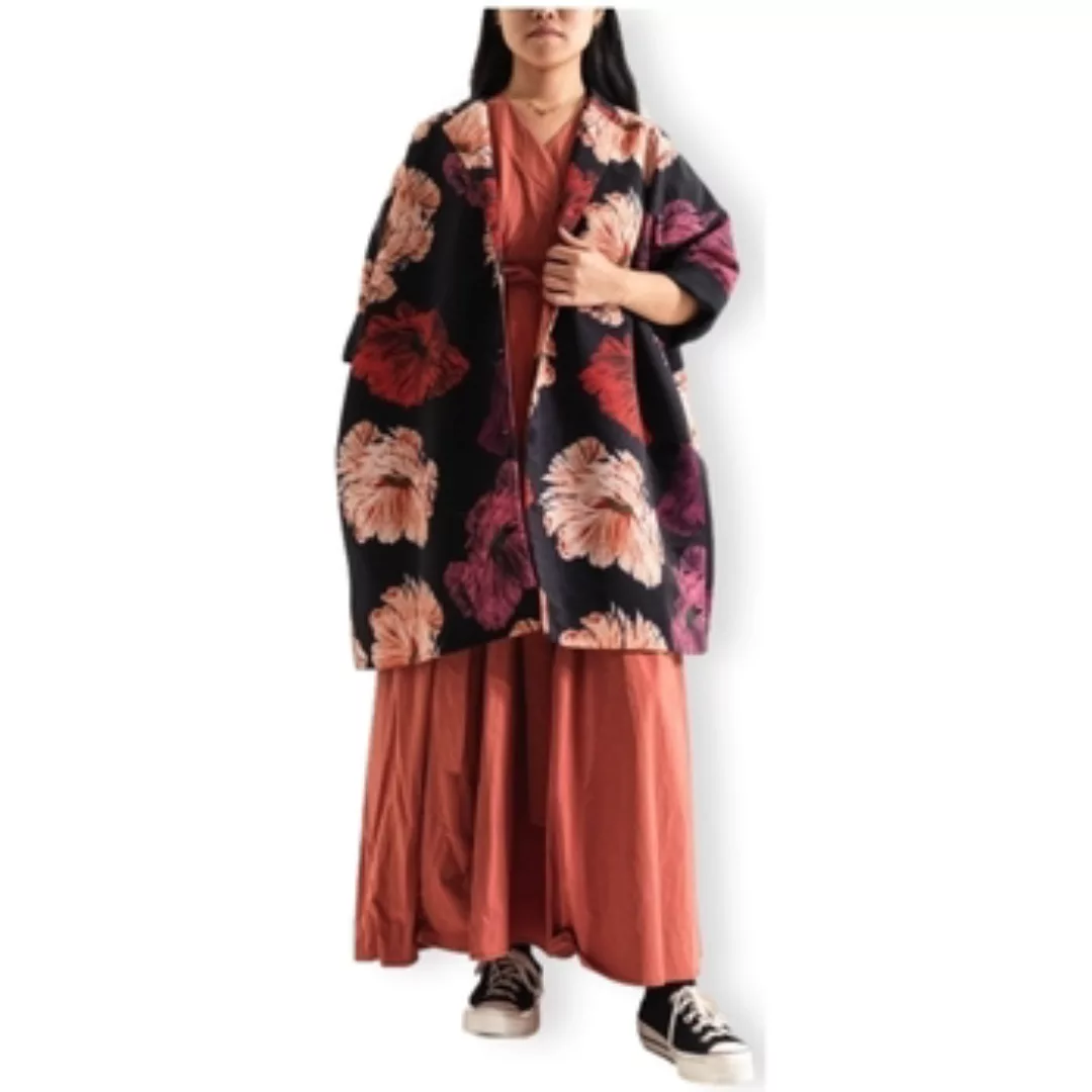 Wendy Trendy  Damenmantel Coat 219754 - Floral günstig online kaufen