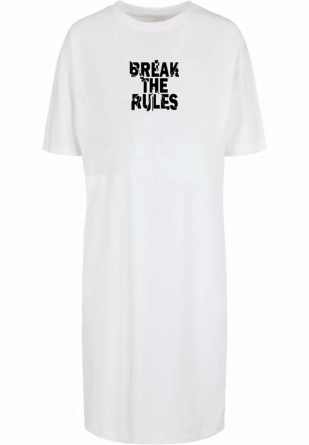 Merchcode Shirtkleid Merchcode Damen Ladies Break The Rules 2 Oversized Sli günstig online kaufen