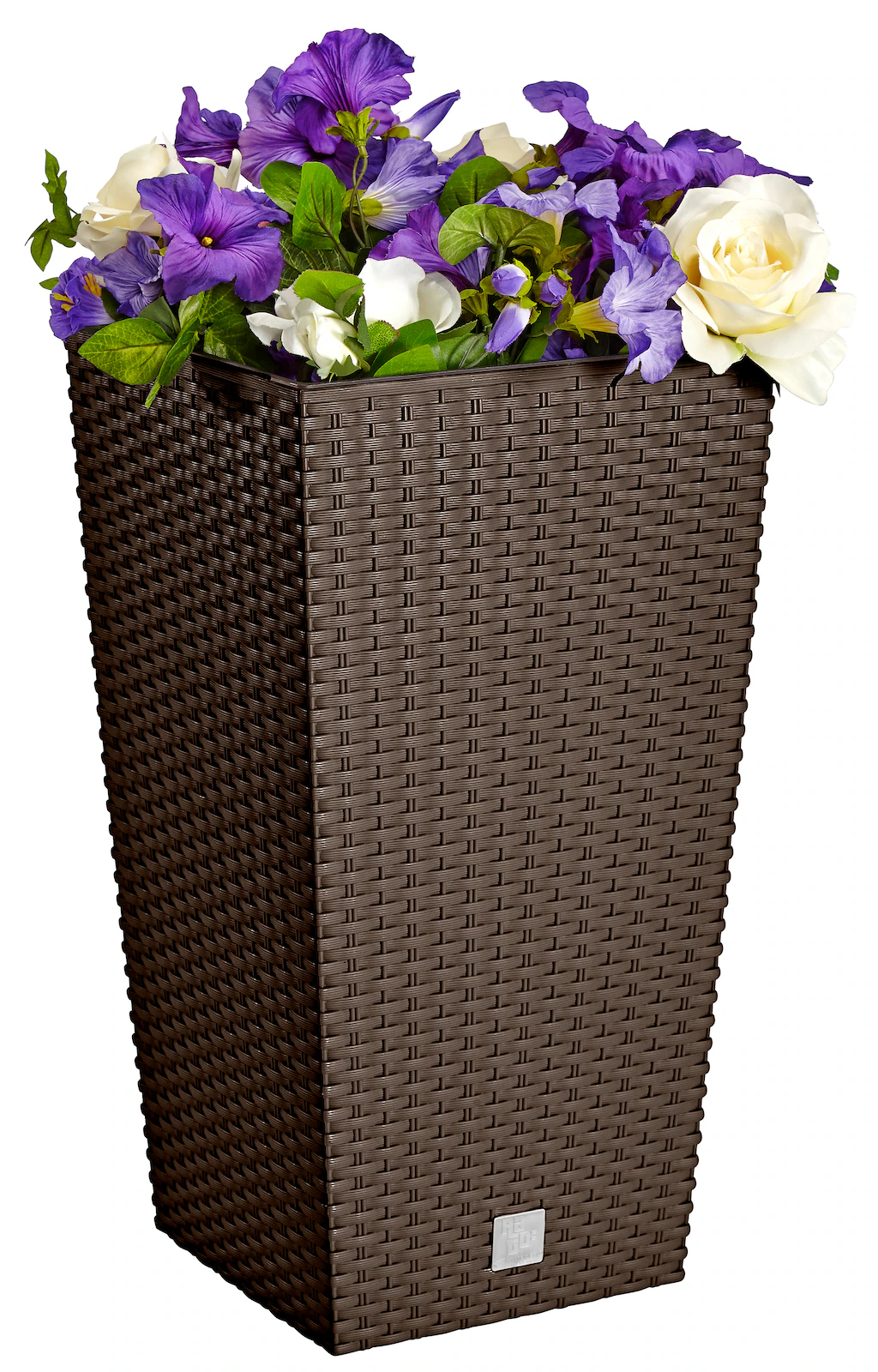 Prosperplast Blumentopf "Rati Square 325", BxTxH: 33x33x61 cm günstig online kaufen