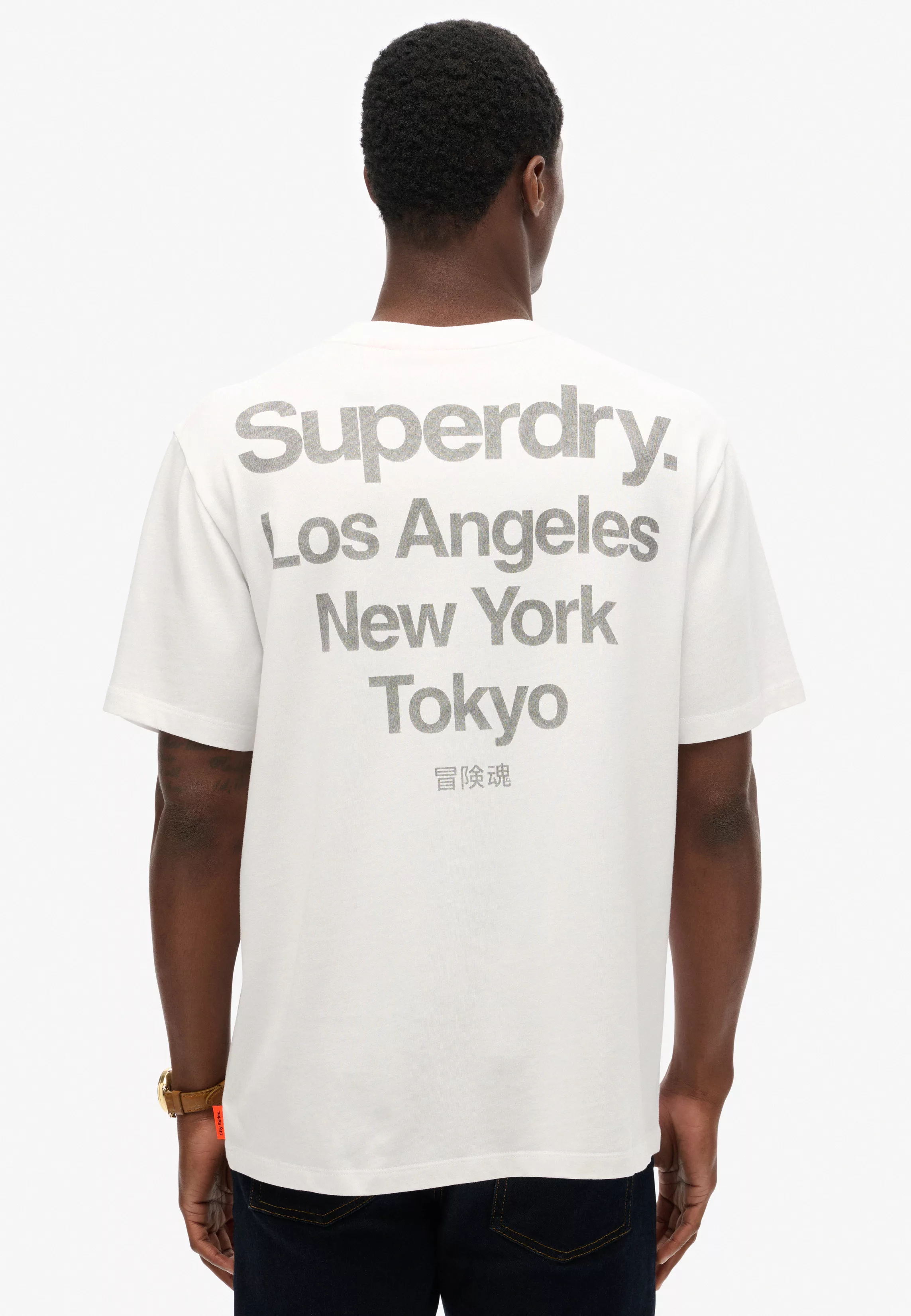 Superdry Rundhalsshirt "CORE LOGO CITY T SHIRT" günstig online kaufen