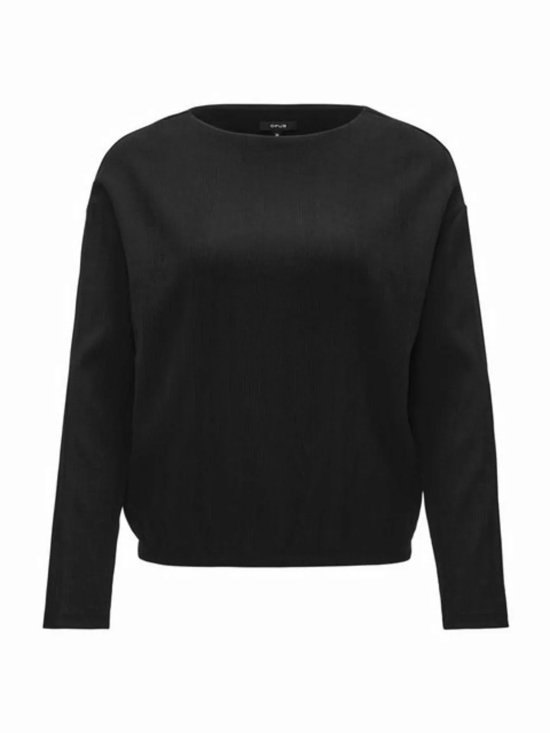 OPUS Langarmshirt Silasum (1-tlg) Drapiert/gerafft günstig online kaufen