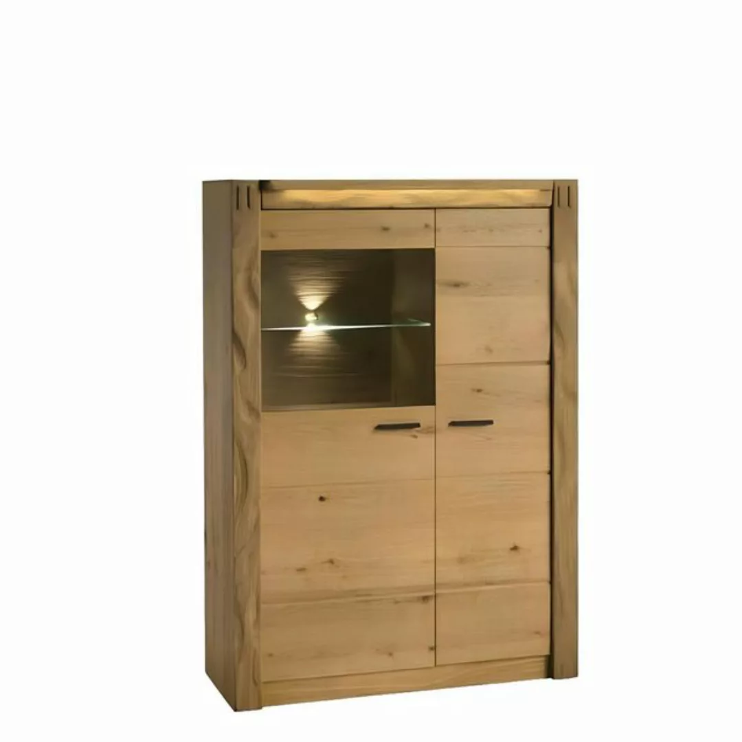 JVmoebel Glasvitrine Vitrine Anrichte Schrank Regal Modern Stil Wohnzimmer günstig online kaufen