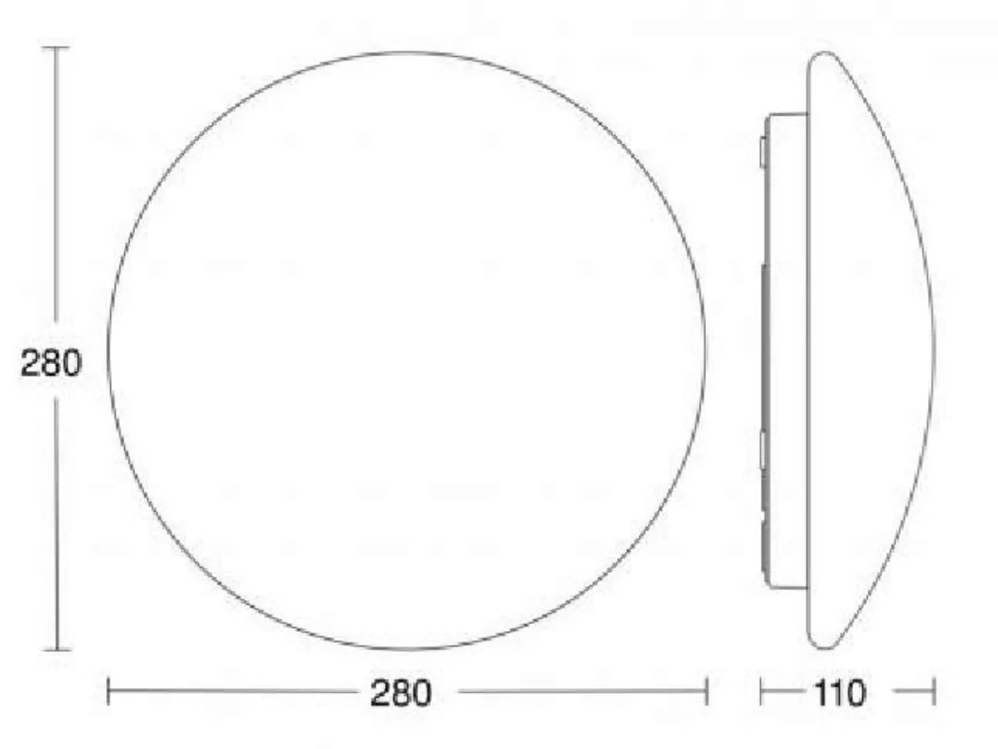 Steinel LED-Innenleuchte RS PRO LED P1 WW V3  - 4007841056056 günstig online kaufen