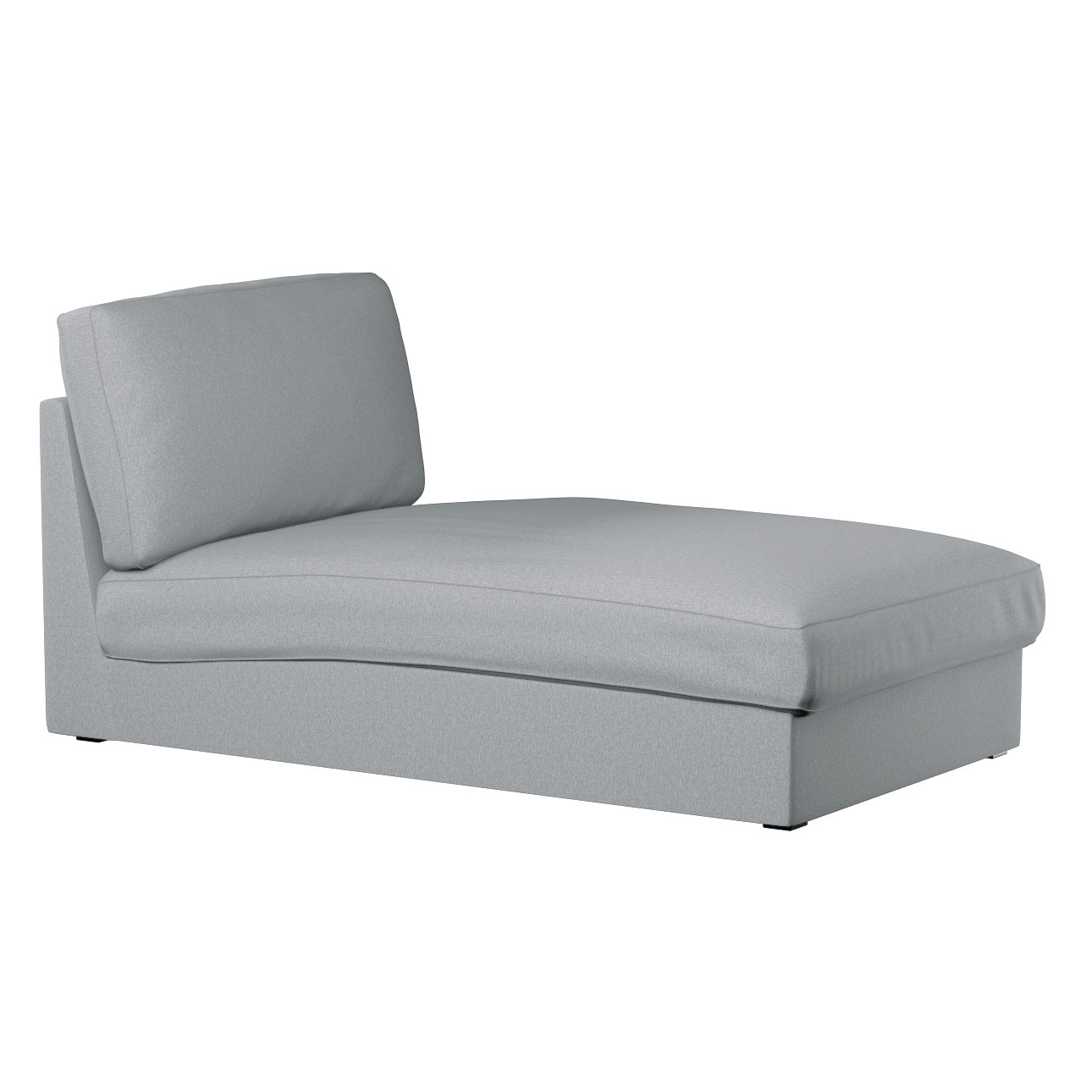 Bezug für Kivik Recamiere Sofa, grau, Bezug für Kivik Recamiere, Amsterdam günstig online kaufen