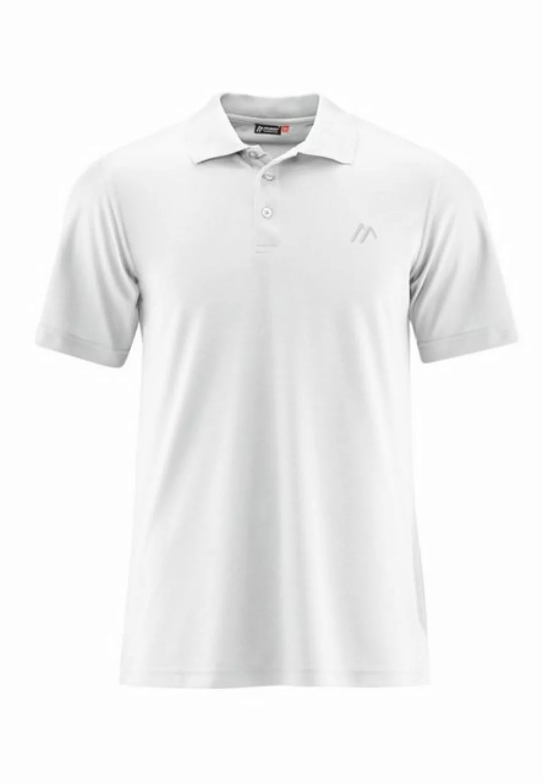 Maier Sports Poloshirt Maier Sports Hr. Ulrich Poloshirt 152303 weiß günstig online kaufen