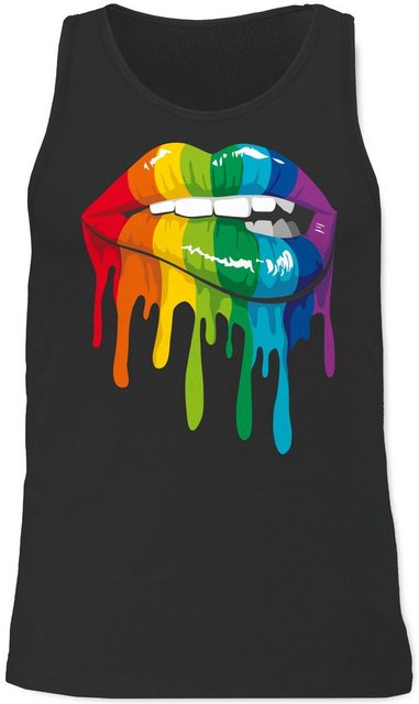 Shirtracer Tanktop Lippen LGBT & LGBTQ LGBT Kleidung günstig online kaufen