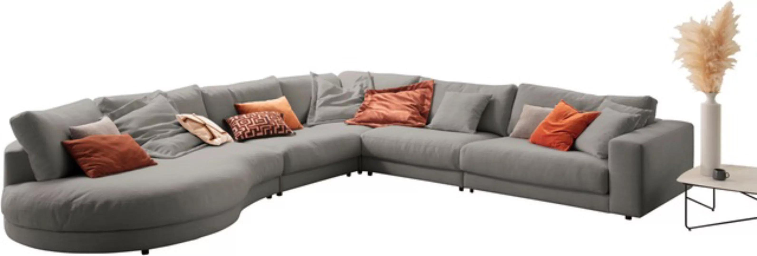 3C Candy Ecksofa »Enisa II, bequem und komfortabel, Mega Familiensofa, L-Fo günstig online kaufen