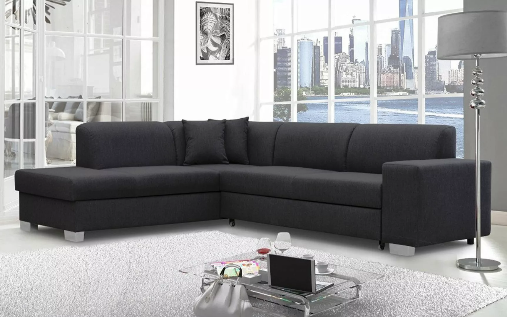 ALTDECOR Ecksofa DIGI, Couch mit Schlaffunktion, Wohnzimmer - Wohnlandschaf günstig online kaufen