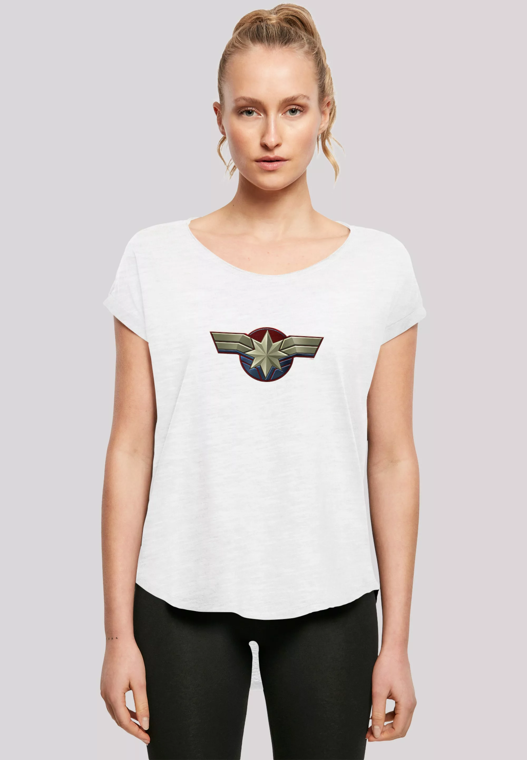 F4NT4STIC T-Shirt "Marvel Captain Marvel Chest Emblem", Print günstig online kaufen