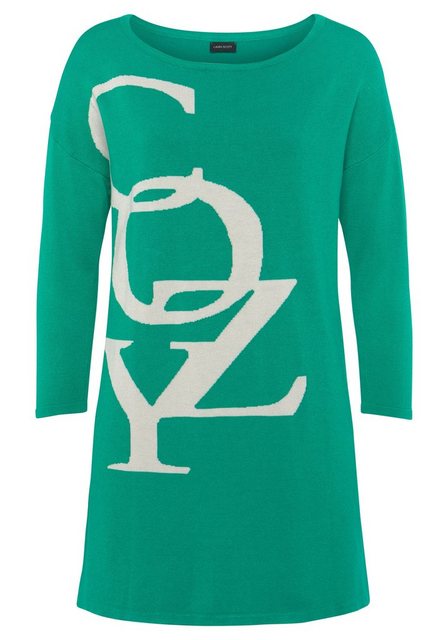 Laura Scott Longpullover mit modernen Schriftzug - NEUE KOLLEKTION günstig online kaufen