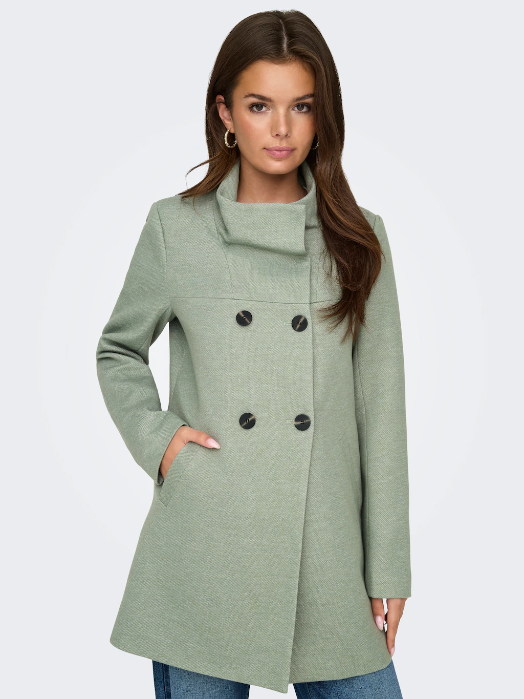 ONLY Kurzmantel ONLSEDONA LIFE SOPHIA DB COAT CC OTW günstig online kaufen