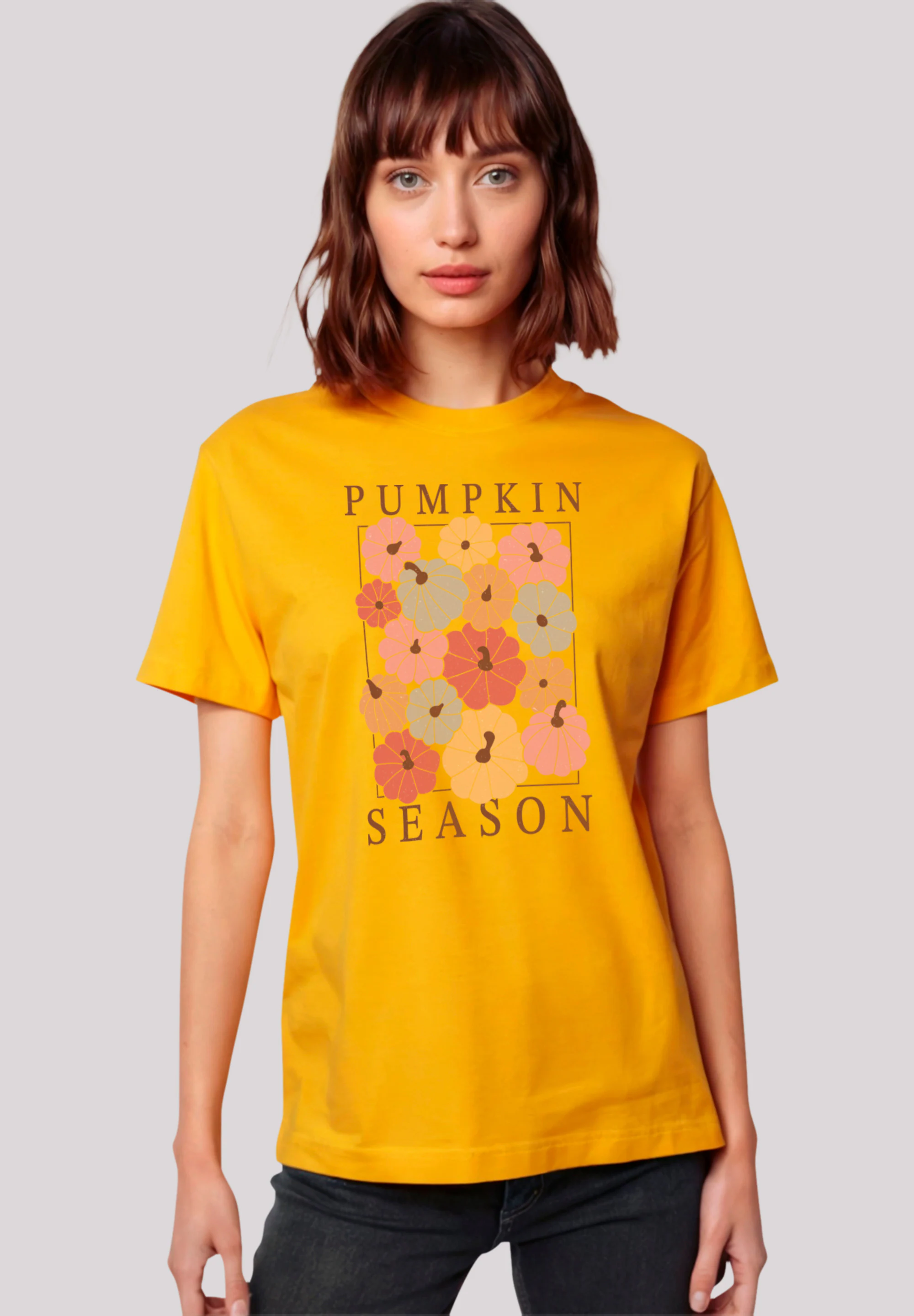 F4NT4STIC T-Shirt "Pumpkin Kürbis season Fall", Premium Qualität, Halloween günstig online kaufen