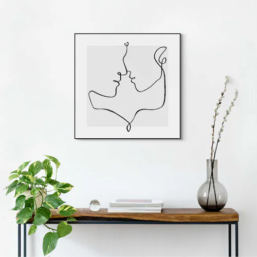 Reinders Bild mit Rahmen "Love Lines" günstig online kaufen