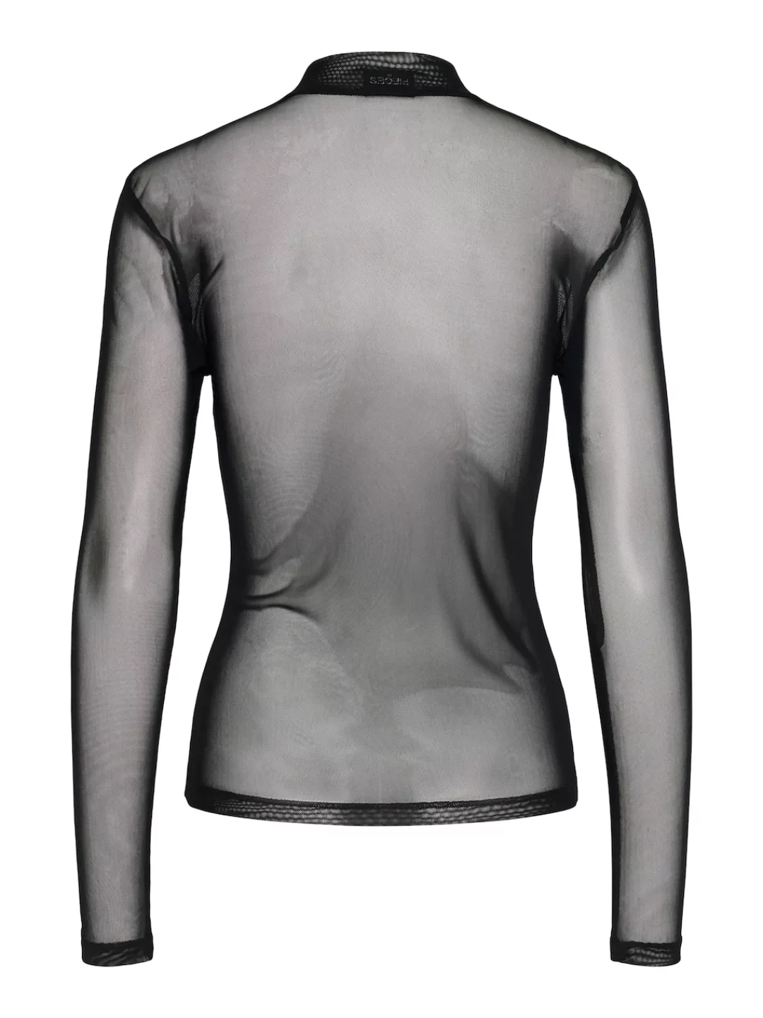 pieces Langarmshirt PCNINNI LS T-NECK MESH TOP NOOS BC günstig online kaufen