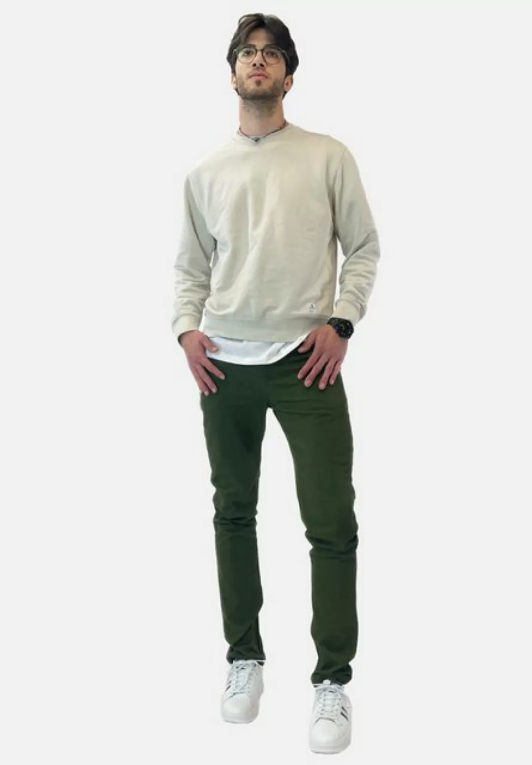 Elara Chinohose Elara Herren Chino Hose Slim Fit Stretch (1-tlg) günstig online kaufen