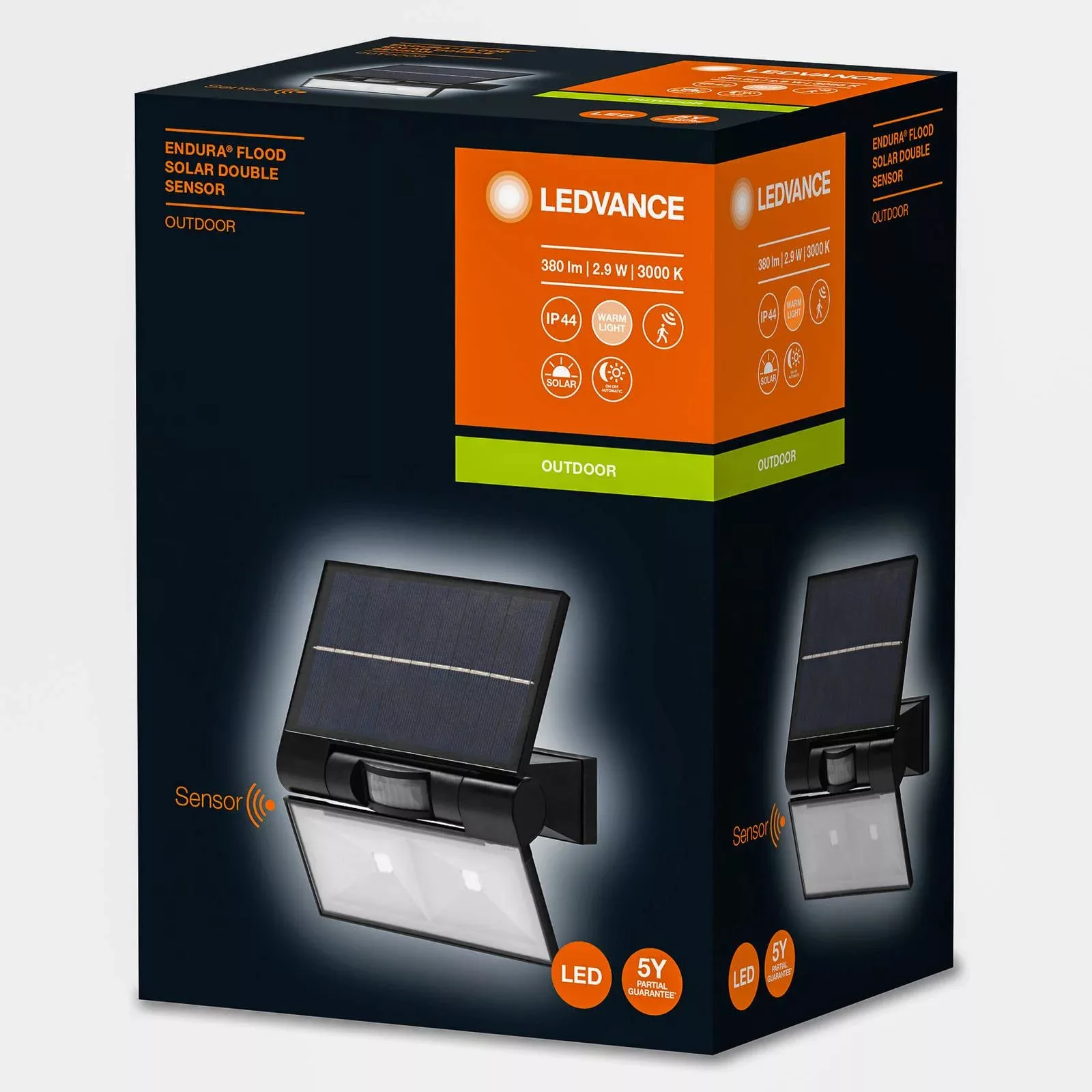 LEDVANCE Endura Style Flood Solar Außenwandleuchte günstig online kaufen