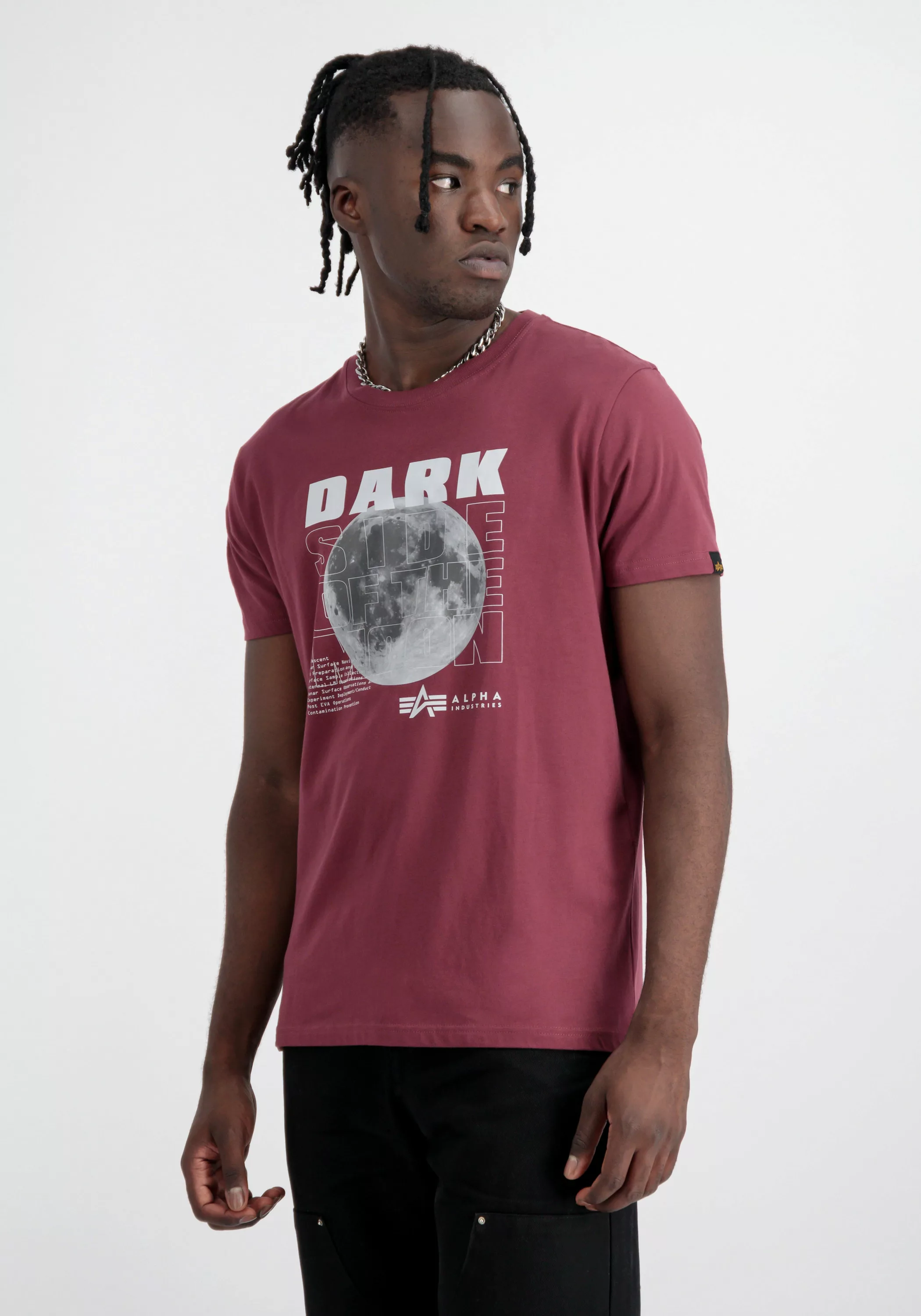 Alpha Industries T-Shirt "ALPHA INDUSTRIES Men - T-Shirts Dark Side T-Shirt günstig online kaufen