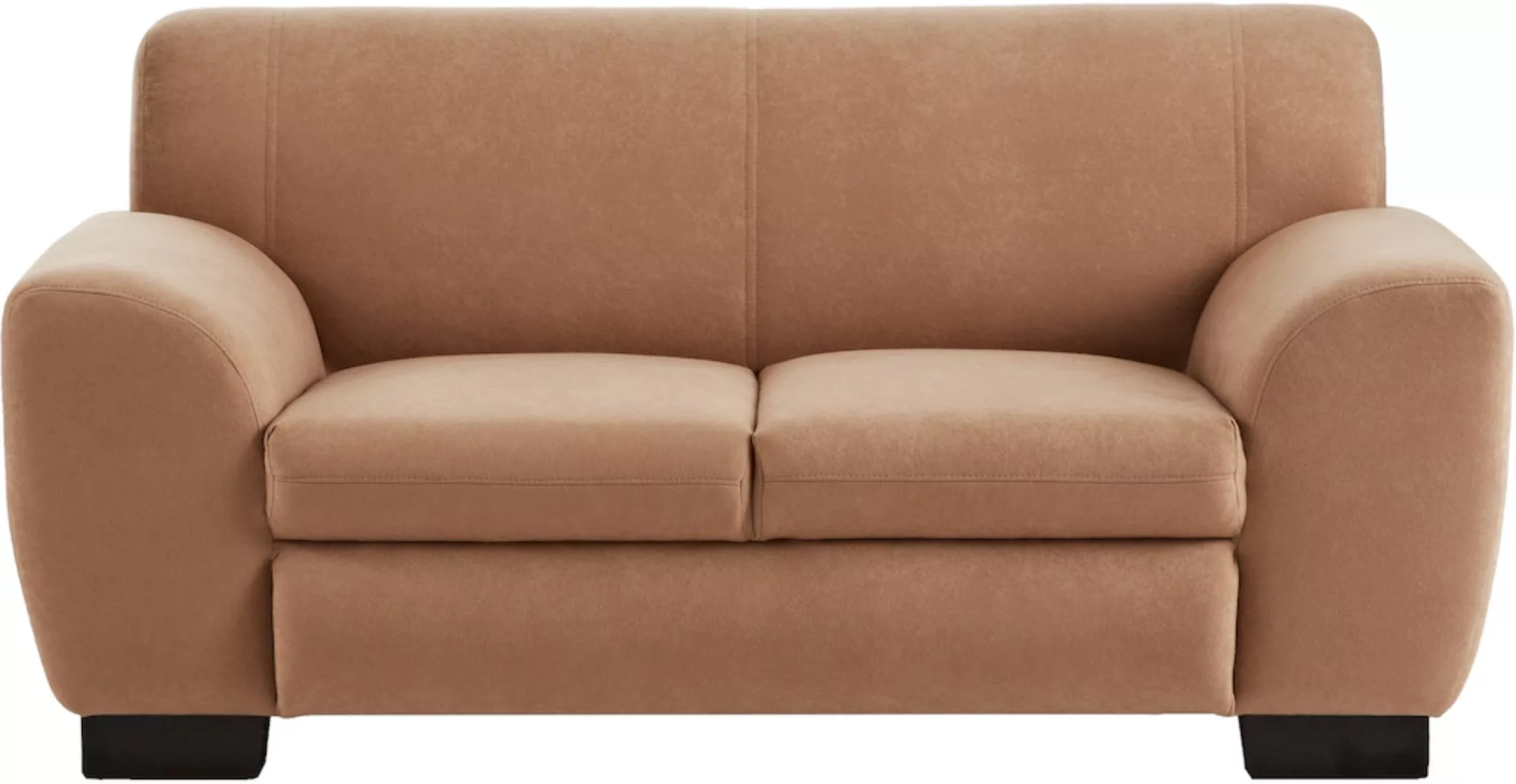 Home affaire Sofa "Nika L-Form", als 2-oder 3-Sitzer, in Microfaser PRIMABE günstig online kaufen