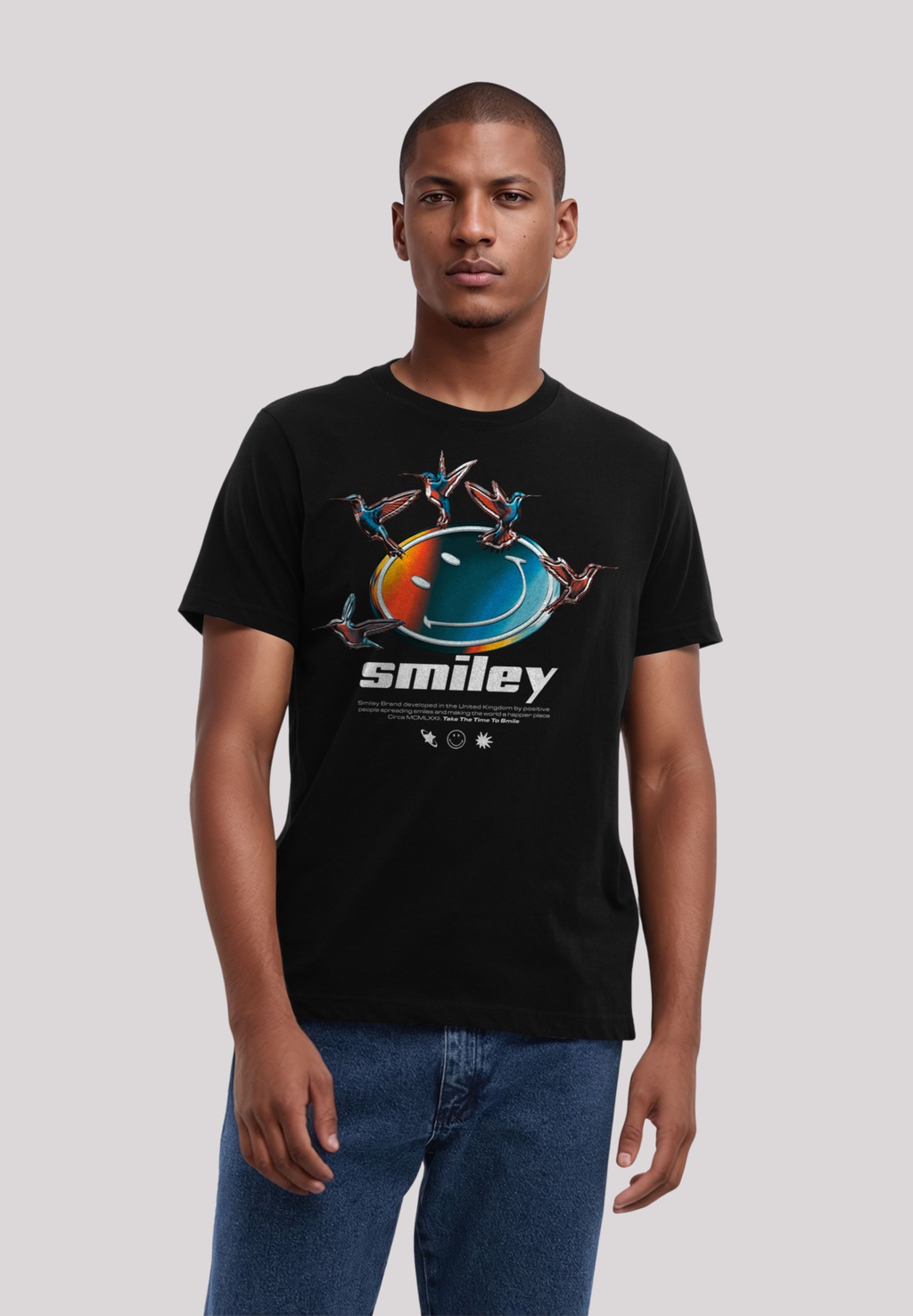 F4NT4STIC T-Shirt "Smiley Originals Take The Time To Smile", Premium Qualit günstig online kaufen
