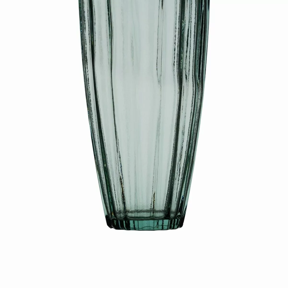 Vase Recyceltes Glas Grün 12 X 12 X 29 Cm günstig online kaufen