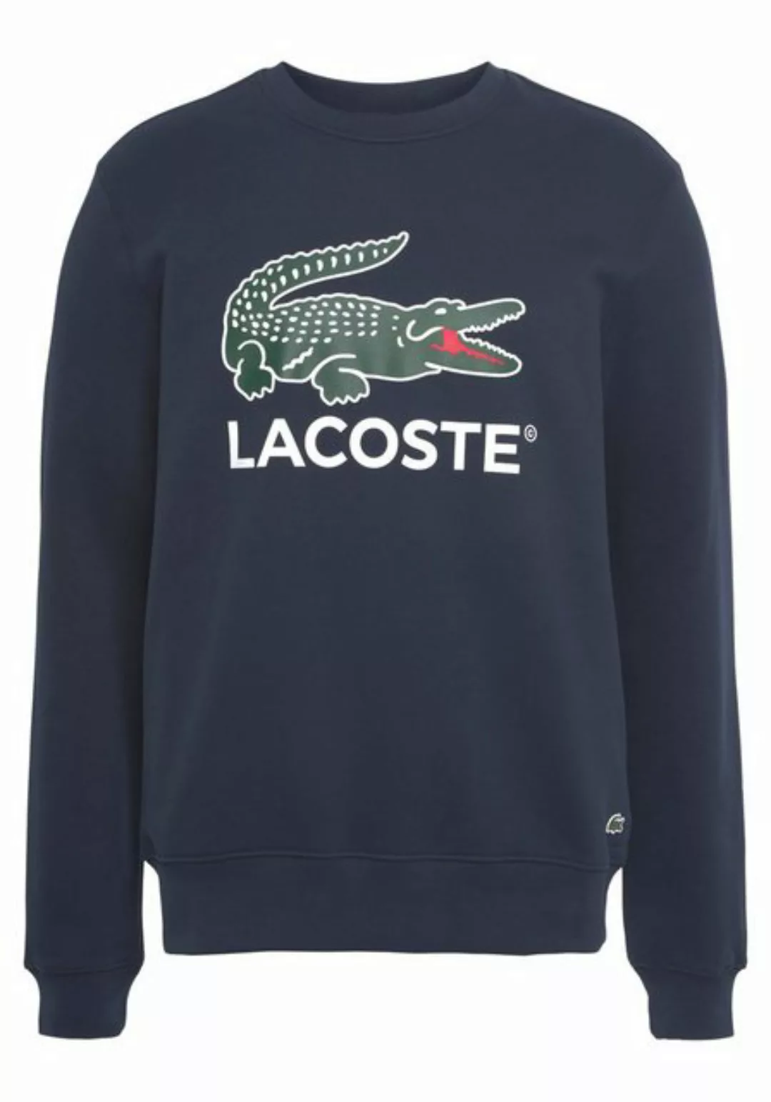 Lacoste Sweatshirt SWEATSHIRTS mit großem Logodruck auf der Brust günstig online kaufen