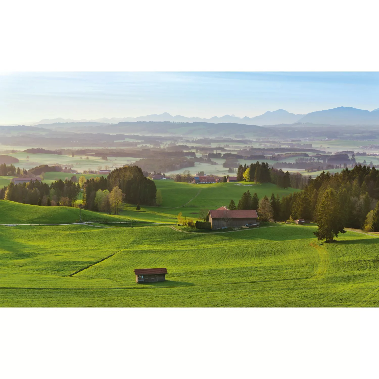 KOMAR Vlies Fototapete - Paradiesisches Bayern - Größe 450 x 280 cm mehrfar günstig online kaufen
