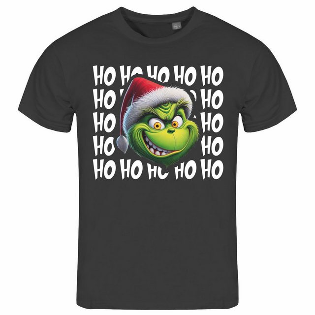 deinshirt Print-Shirt Herren T-Shirt Ho Ho Ho Grinch Funshirt mit Motiv günstig online kaufen