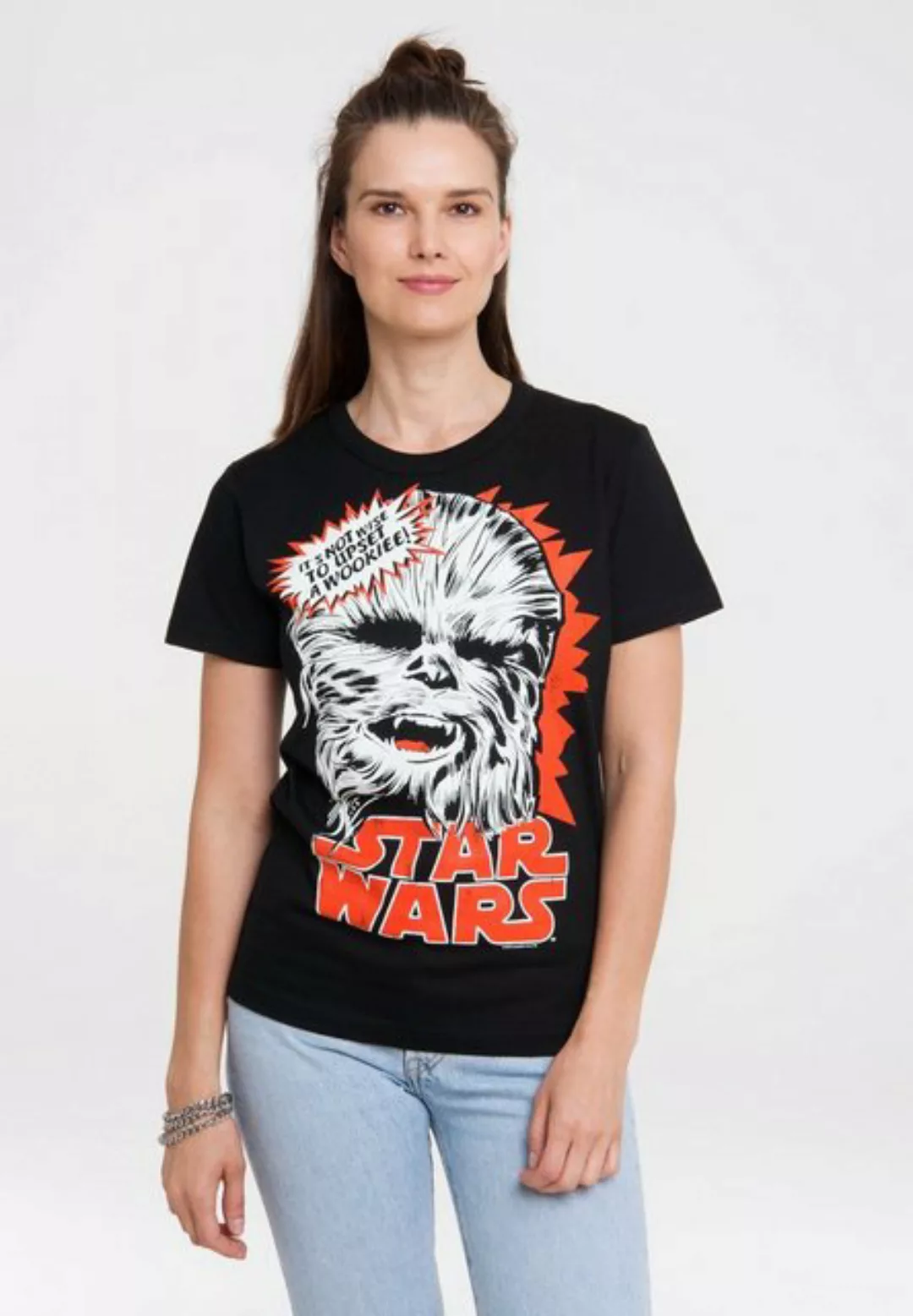 LOGOSHIRT T-Shirt "Star Wars - Chewbacca", mit lizenziertem Print günstig online kaufen