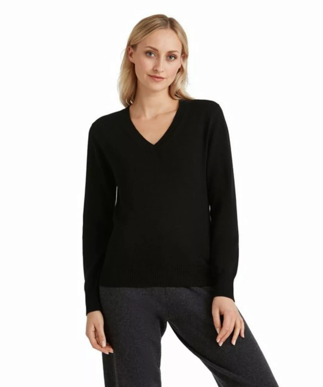 FALKE Strickpullover (1-tlg) aus reinem Kaschmir günstig online kaufen