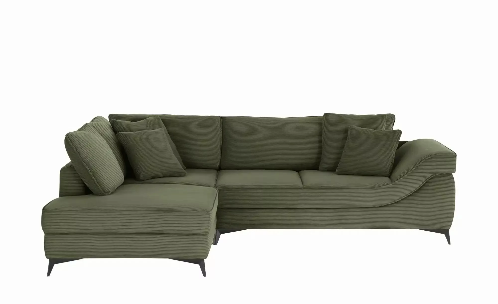 pop Ecksofa  Trentino ¦ grün ¦ Maße (cm): B: 310 H: 98 T: 223 Polstermöbel günstig online kaufen