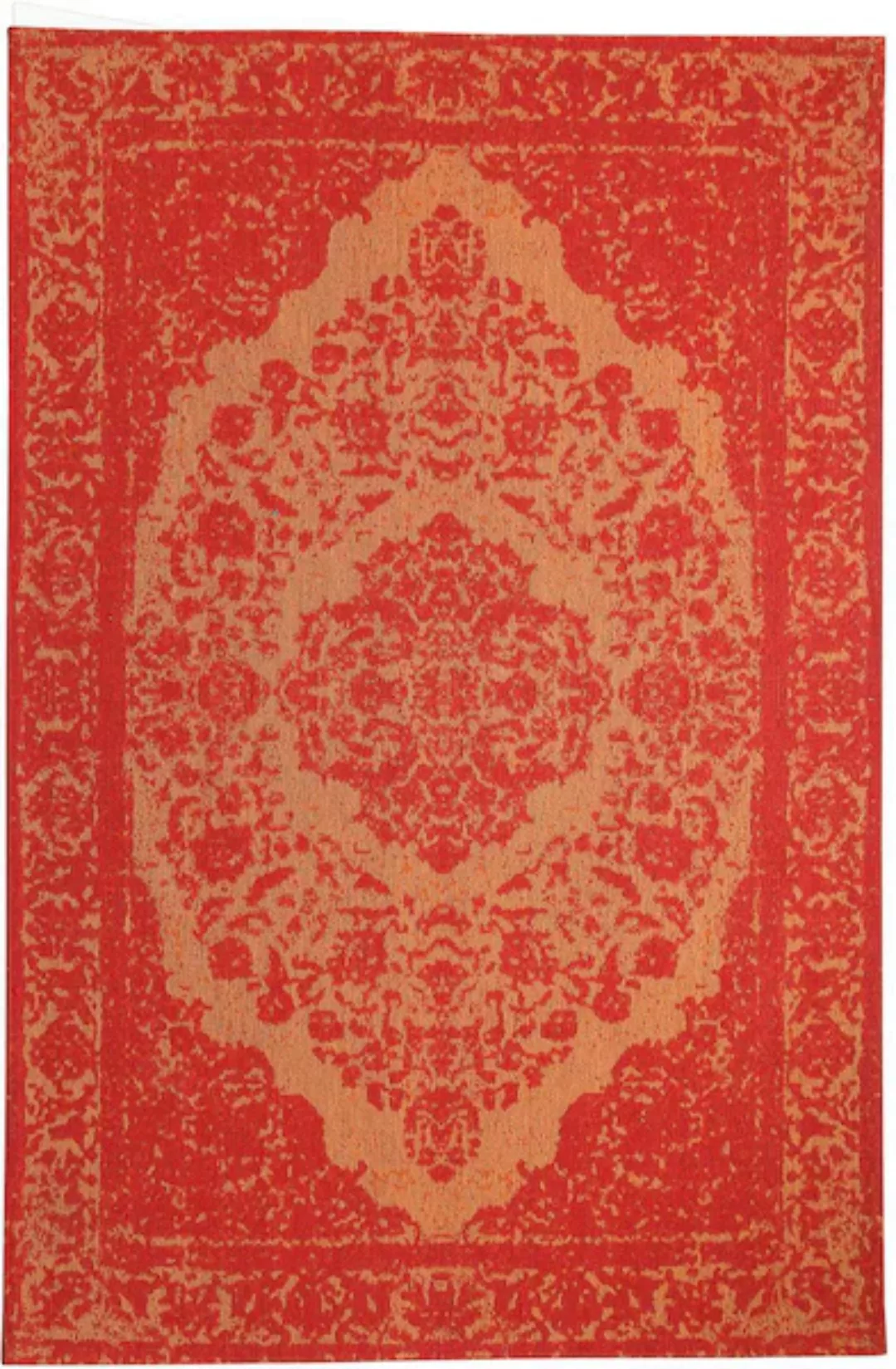 morgenland Designteppich »Medaillon Rosso 200 x 140 cm«, rechteckig günstig online kaufen