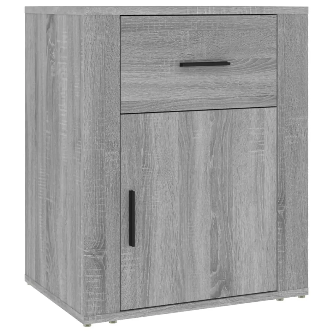Vidaxl Nachttisch Grau Sonoma 50x36x60 Cm Holzwerkstoff günstig online kaufen