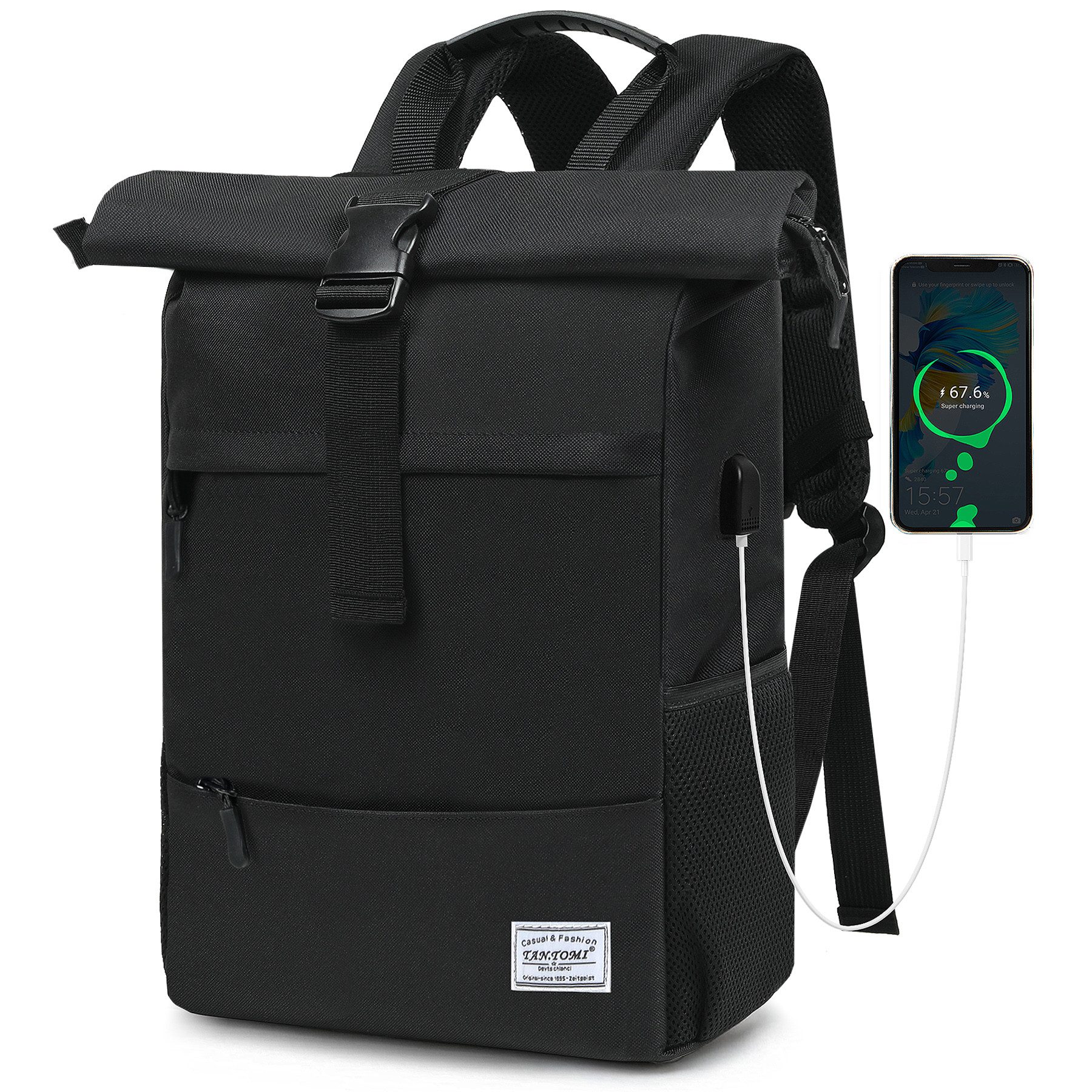 TAN.TOMI Cityrucksack Freizeitrucksack Groß Damen lässiger günstig online kaufen