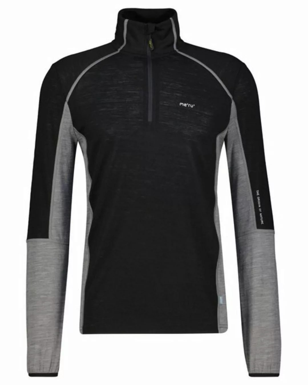 Meru Fleecepullover Herren Langarmshirt SLAGELSE (1-tlg) günstig online kaufen